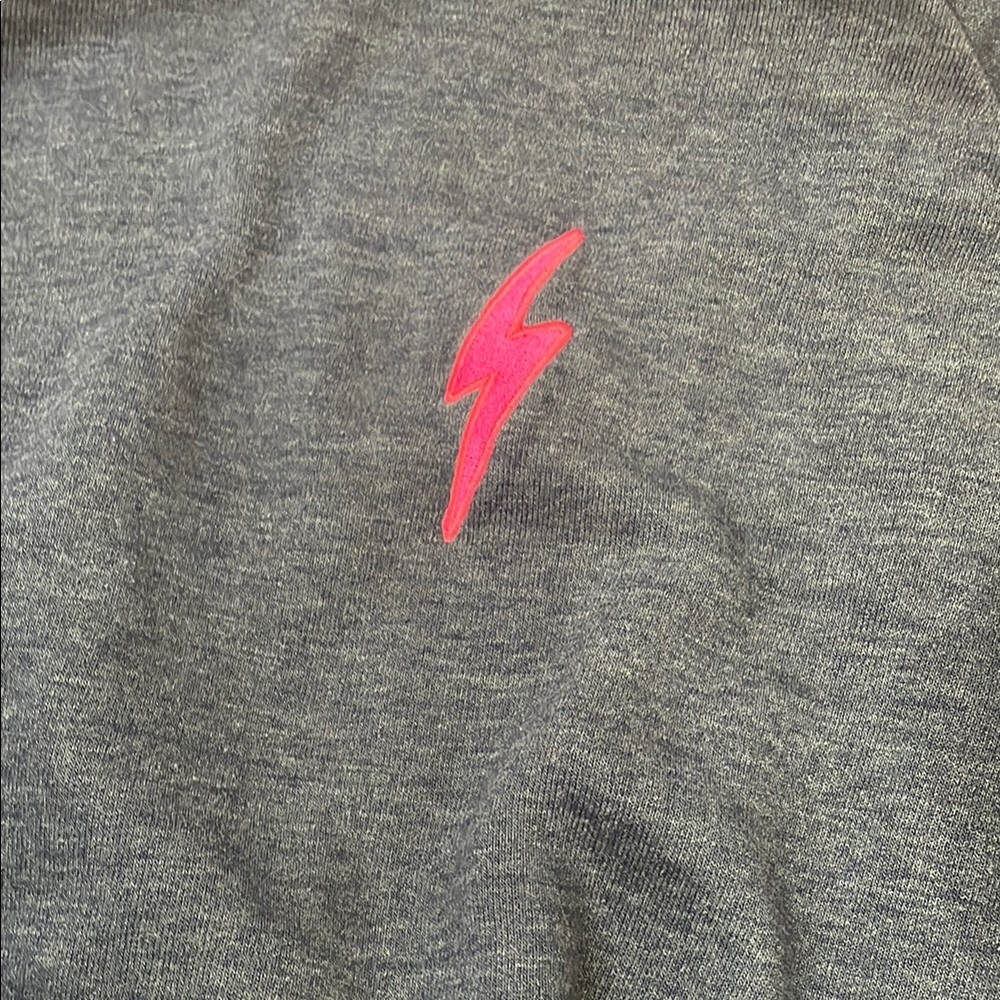 AVIATOR NATION RETRO Navy Sweatshirt with Neon Stripes - Picture 2 of 5